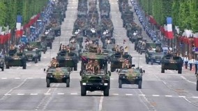 جشن ملی فرانسه با صدسالگی آغاز جنگ جهانی اول همراه بود