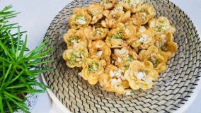 غذای رمضان- تهیه گوش فيل شربت دار-شیرینی ماه رمضان