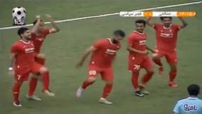 خلاصه بازی نساجی مازندران  و   فجرسپاسی شیراز  - لیگ دسته اول
