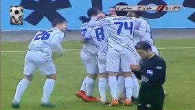 خلاصه بازی جذاب و پرگل ملوان بندرانزلی و   نساجی مازندران - لیگ دسته اول ایران