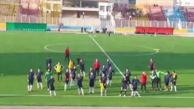 ✍ تشویق خاص هواداران نساجی مازندران  