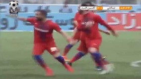 خلاصه بازی جذاب و پرگل نساجی مازندران  و  اکسین البرز - لیگ دسته اول