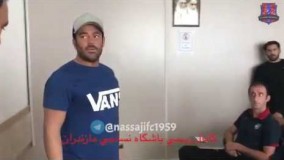 حضور محمدرضا گلزار در اردوی نساجی مازندران
