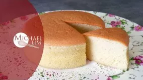 Cotton Sponge Cake/ کیک اسفنجی پنبه ای