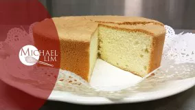 Lemon Sponge Cake کیک اسفنجی لیمویی