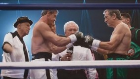 نبرد استالونه و رابرت دونیرو در رینگ مشت زنی - cinema