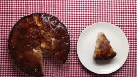 طرز تهیه کیک سیب