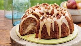 Apple-Cream Cheese Bundt Cake | کیک سیب