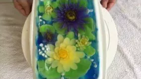 ژله تزریقیx 3D Jelly Gelatin Tools WATER LILY