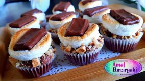 کیک براونی نوتلا