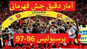 آمار دقیق جشن قهرمانی پرسپولیس
