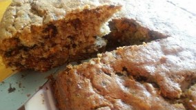 کیک موز و شکلات فوق العاده خوشمزه و آسان