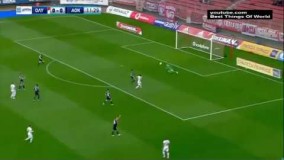 گل اول المپیاکو به کرکرا توسط کریم انصاریفرد