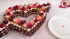 آشپزی مدرن-طرز تهیه دسر شکلاتی و خامه ای فوق العاده زیبا وخوشمزه