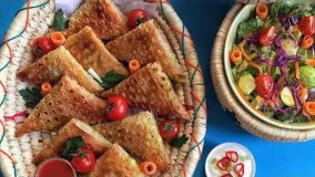 آشپزی مدرن-طرز تهيه سمبوسه جنوبي با سیب زمینی