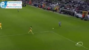 گل کاوه رضایی در بازی برابر کلوب بروژ