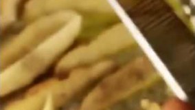 آشپزی مدرن-طرز تهیه پیش غذای سیب زمینی گریل شده بسیار خوشمزه