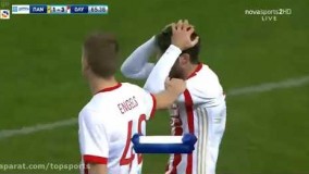 گلزنی کریم انصاری فرد در بازی مقابل پنایتولیکوس