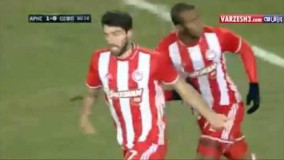 اولین گل کریم انصاری فرد برای المپیاکوس