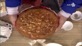 آموزش شیرینی پزی - آموزش تهیه کیک عسل و بادام 2017