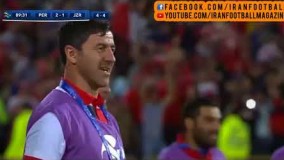 گل پیروزی بخش سید جلال حسینی به الجزیره با گزارش عربی