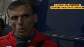 مصاحبه با سید جلال حسینی پیرامون بازی پرسپولیس و ماشین سازی - هفته دوازدهم لیگ برتر ایران