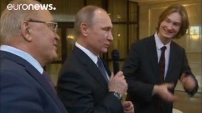 ویدیو جالب آواز خواندن ولادیمیر پوتین 