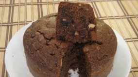 شیرینی ماه رمضان-تهیه کیک گردو و شکلات بسیار خوشمزه-دسر ماه رمضان