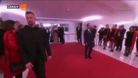 خیلی خوشگلید! ویدئویی جالب از خروج فرهادی، ترانه علیدوستی و شهاب حسینی از کاخ لومیر در کن