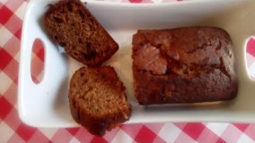 شیرینی ماه رمضان-تهیه کیک خیس گردو و خرما-دسر ماه رمضان