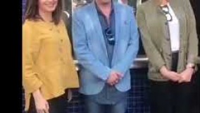 شهاب حسینی با خوش اخلاقی فراوان در بین هواداران خارج از کشور!