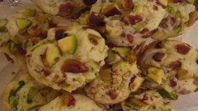 آموزش شیرینی-شیرینی پسته ای لذیذ و خوشمزه