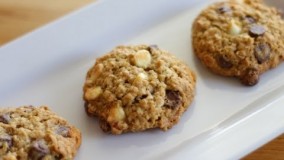 آشپزی رژیمی-شیرینی جو دو سر پرک ساده و لذیذ-دسر رژیمی