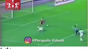 مهار پنالتی علی دایی توسط علیرضا حقیقی در اولین بازیش در لیگ برتر