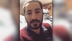 پیام کردی نوید محمد زاده و گزارشی از کمک های جمع شده