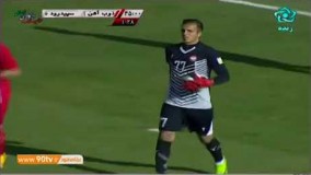 خلاصه بازی  ذوب آهن 3 0 سپیدرود