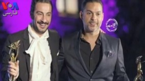 حواشی جشن خانه سینما؛ از پیراهن قرمز عطاران تا همخوانی معتمدآریا با پالت