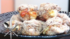 آشپزی مدرن-تهیه ناگت کوردن بلو-پیش غذای لذیذ