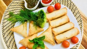 غذای رمضان-طرز تهیه سمبوسه سیب زمینی-افطار رمضان