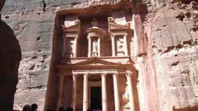 An Mysterious Ancient City in Petra, Jordon