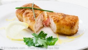 آشپزی مدرن-بهترین دستور تهیه کوردن بلو-پیش غذای لذیذ