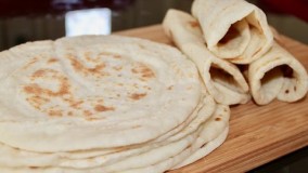 پخت نان -تهیه نان لواش در خانه