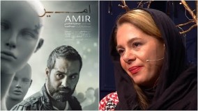 گفتگوی جذاب با مستانه مهاجر همسر پژمان بازغی در جشنواره فیلم فجر ۱۳۹۶