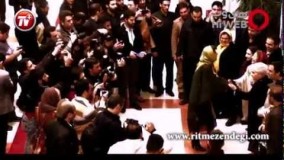 ثریا قاسمی و هنگامه قاضیانی با پدر آن دیگری وارد کاخ پر ستاره شدند