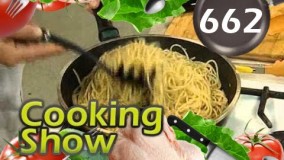 آشپزی آسان-تهیه ماکارانی با گوشت خوشمزه