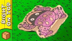 برنامه جعبه کاردستی قسمت ساختن قورباغه 