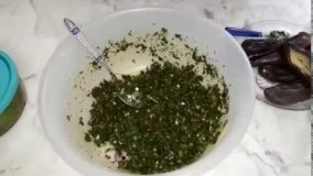 آشپزی ایرانی- ترشي ليته سه روزه داخل فلفل دلمه 