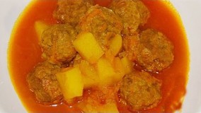 آشپزی مدرن-خوراك كوفته قلقلي