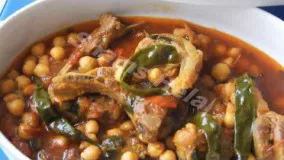 آشپزی ساده-طرز تهیه خوراک نخود باگوشت