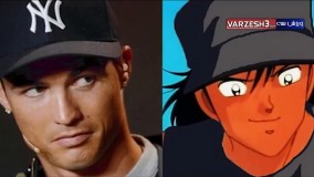 شباهت ستارگان فوتبال به کاراکترهای کارتون فوتبالیست ها